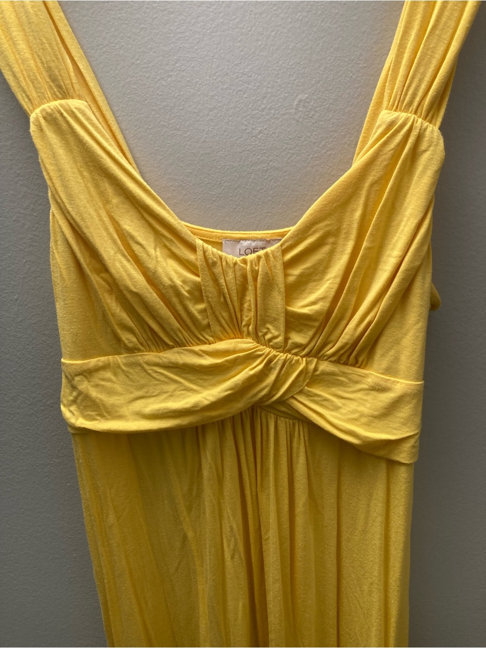 Loft Yellow Summer Dress - Picture 2 of 5